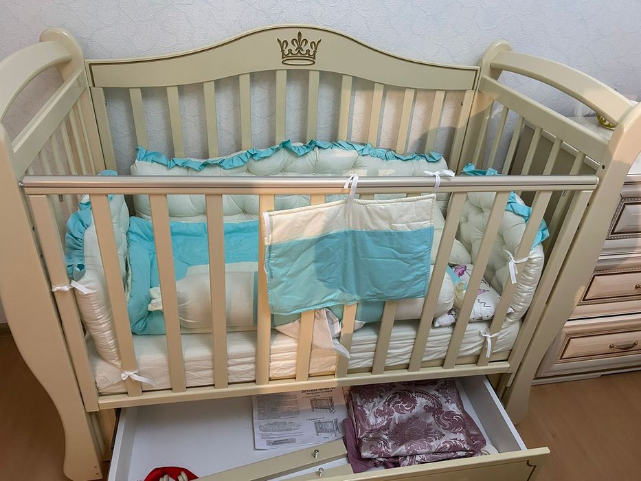 Манеж детский кровать