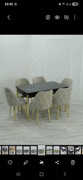 Стол стулья для кухни