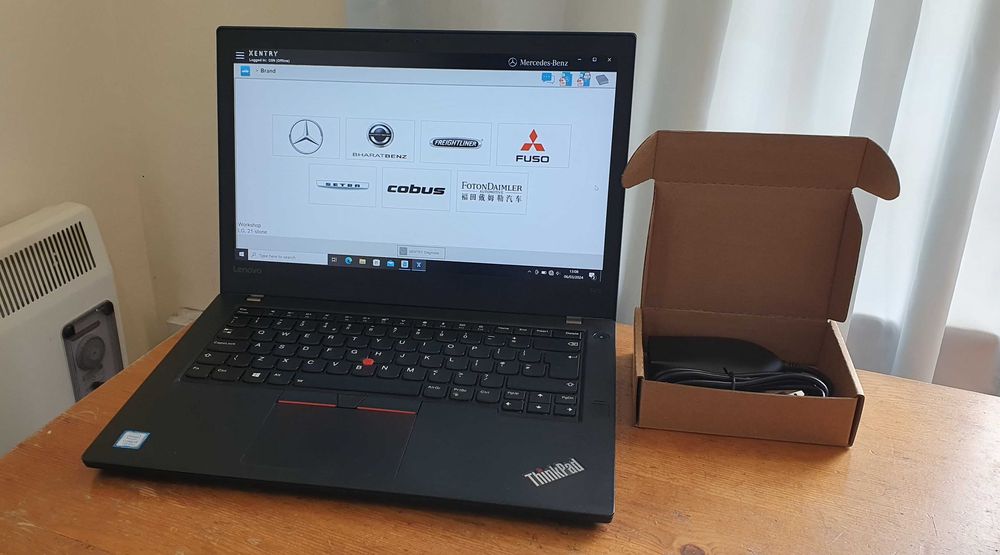 Laptop diagnoza auto Odis vag + ista bmw + xentry mercedes