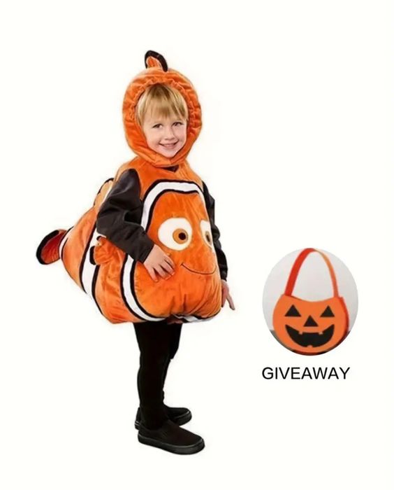 Новогодний костюм рыбки. Из мультика "В поисках Немо"