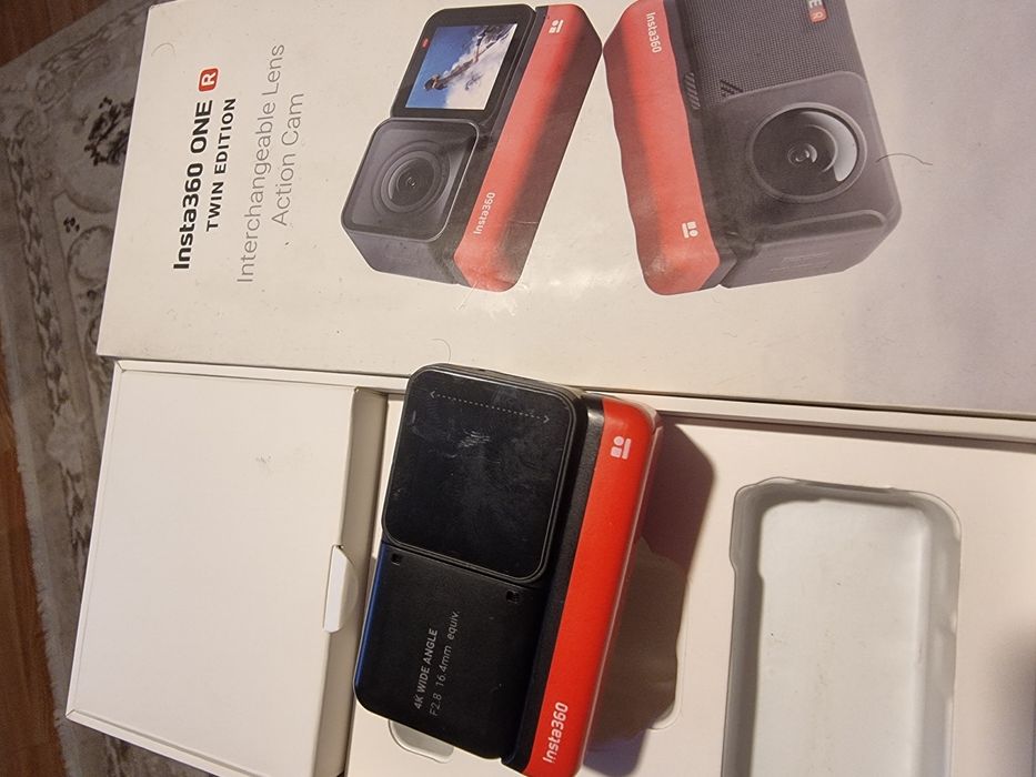 Insta360 camera acțiune