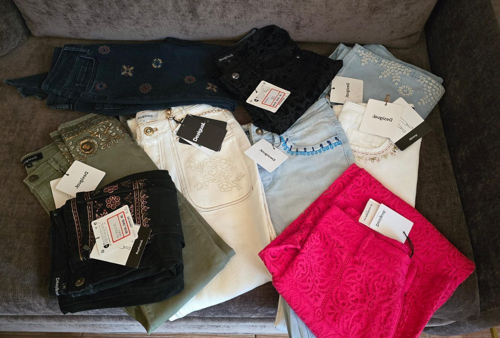 Lot 15 blugi Desigual noi-cu eticheta