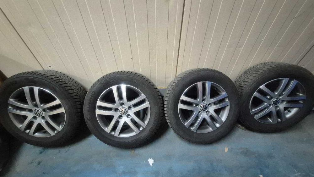 Jante originale vw cu cauciucuri noi Kumho/schimb