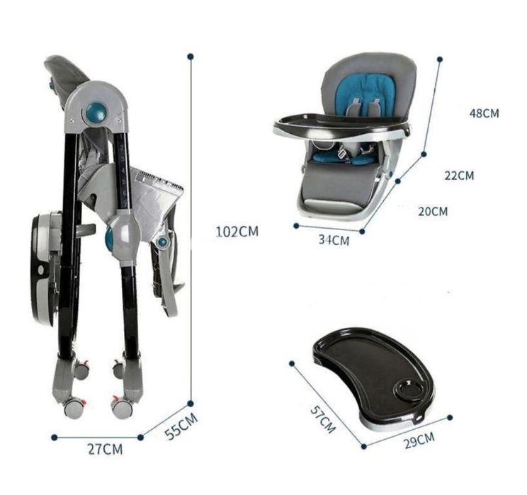 Продам детский стульчик для кормления Teknum