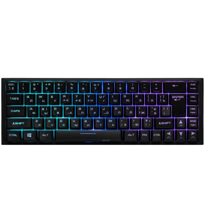 } Клавиатура игровая 2E GAMING KG350 RGB 68key USB Black Ukr