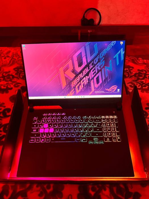 Игровой ноутбук ASUS ROG STRIX G17 RYZEN 9 + RTX 3060!
