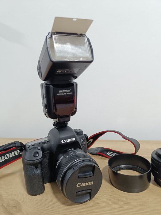 Kit foto Full Frame Canon EOS 6D Mark II – gata de utilizare