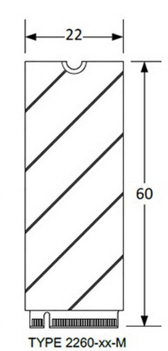 Переходник М.2 на PCIEx4