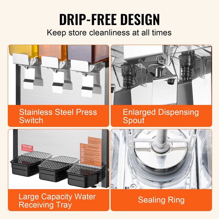 aparat masina dozator sucuri de limonanda dispense bauturi 3 rezervoar