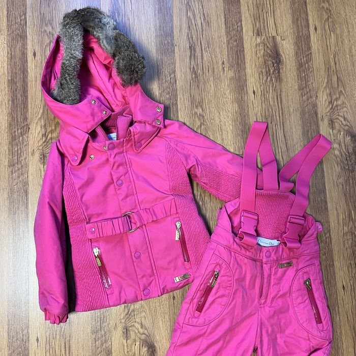 Оригинален детски комплект Christian Dior яке и гащеризон