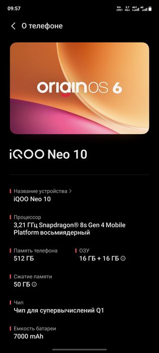Iqoo neo 10 global