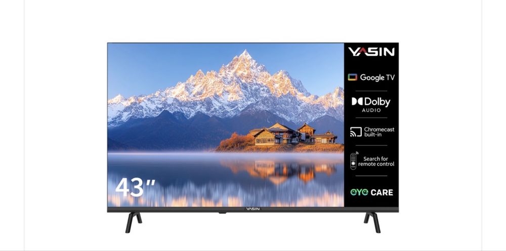 Оригинальный Android TV Yasin 43G11  109см
