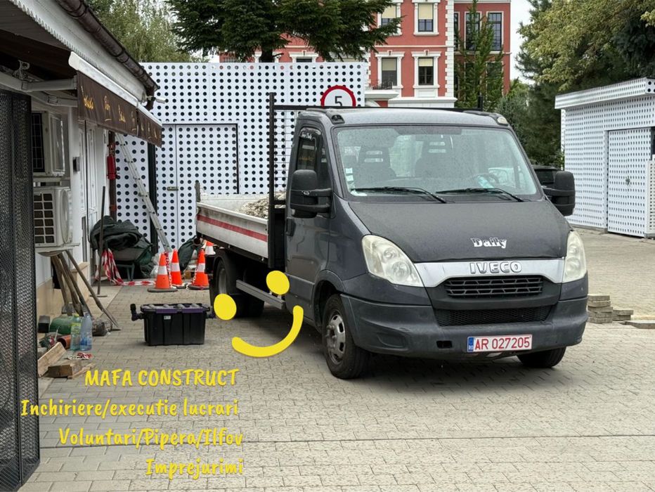 Inchiriere Miniexcavator / BULDO / Bascula 8x4 / 3,5t