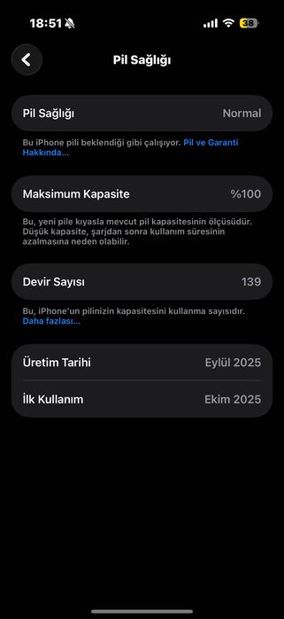 İphone 17 256 100%