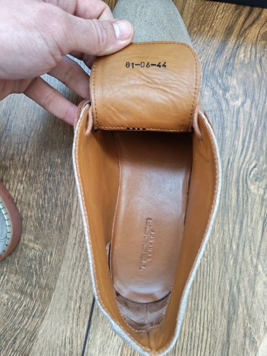 Мъжки велурени обувки от Teodor - 44 номер