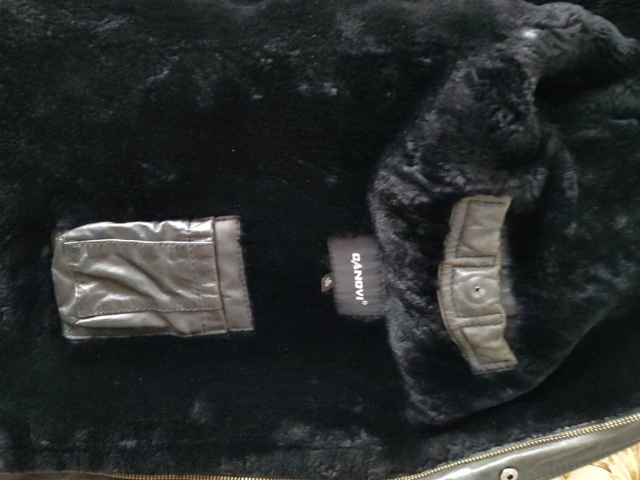 Дубленка натуральный мех. Размер 56.