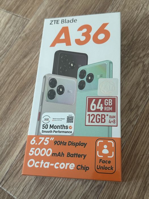 ZTE Blade A36 ………