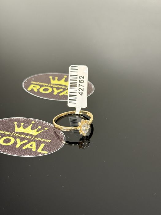 Bijuteria ROYAL : Inel AUR 14K NOU / 1.71 GR