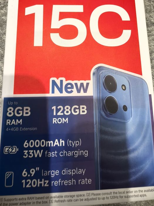 Redmi 15C 8GB RAM 128 GB ROM