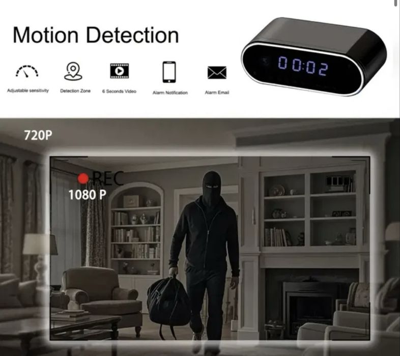 Mini camera video tip ceas Wi Fi noua