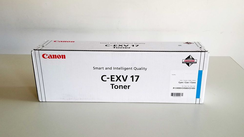 Тонер C-EXV 17 Black, C-EXV 17 Yellow, C-EXV 17 Magenta, C-EXV 17 Cyan