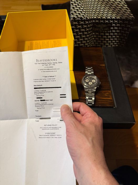 Breitling Hercules A39363 оригинален кутии и документи в топ състояние