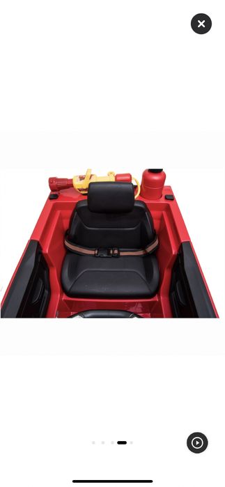 Masinuta electrica pentru copii, Mappy - Masina Pompieri