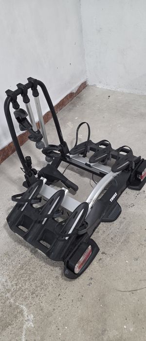 Велобагажник стойка за теглич Thule Velocompact 927 + адаптер за четвърто колело