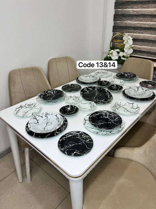 Набор посуды из 25штук Сделано в Иране