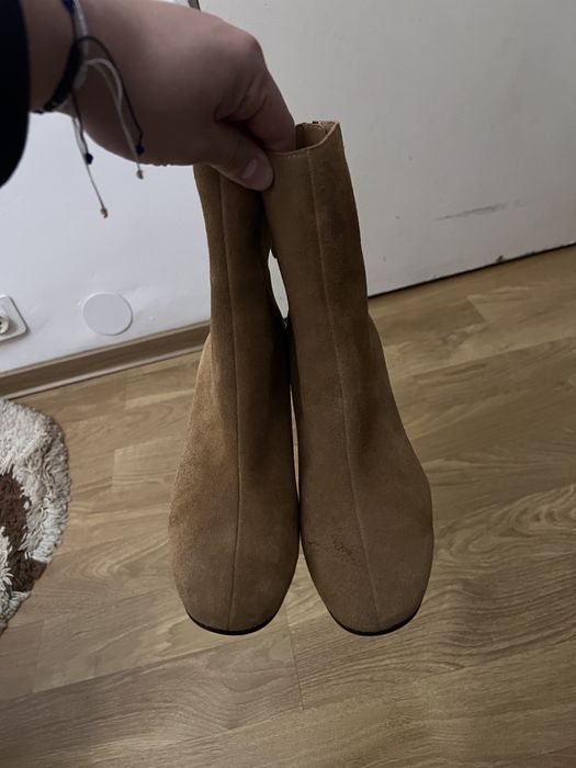 Botine Piele naturala Mango marimea 37