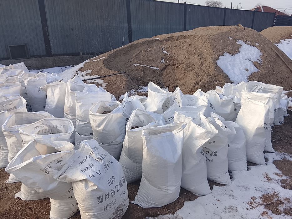 Балласт в мешках