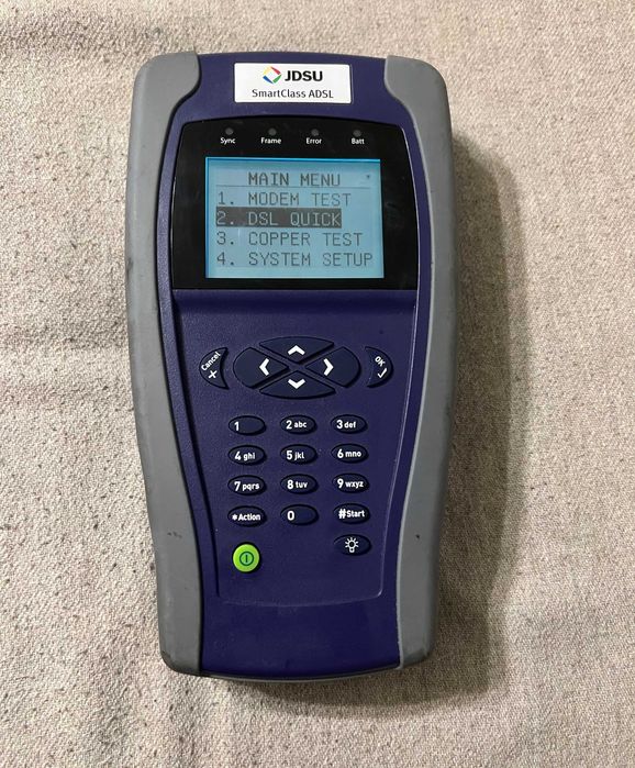Tester internet comunicatii JDSU SmartClass ADSL fara accesorii