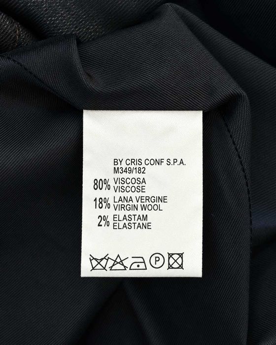 Costum damă Pinko S, sacou cambrat + pantaloni evazați, lână & viscoză, gri antracit