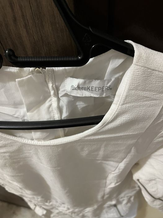 Красива секси бяла рокля, XS/S размер