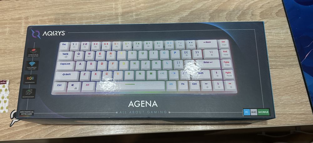 Tastatură gaming Aqirys Agena