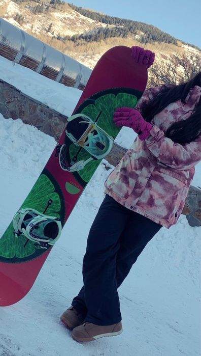 Сноуборд и обувь для сноуборда