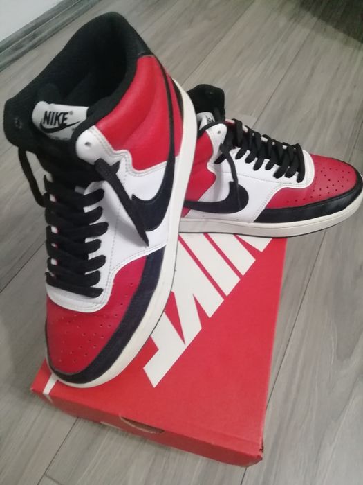 Vand nike court version mid red