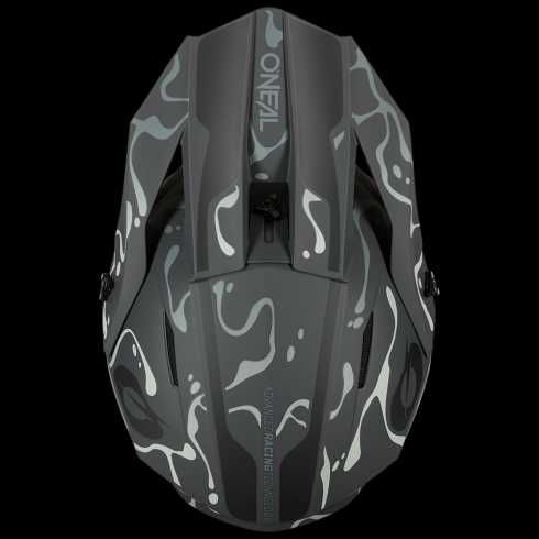 Каска O'NEAL 1Series Splash BLACK/GRAY V.26