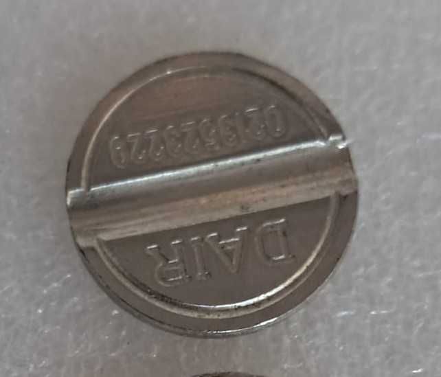 Jeton metalic DAIR mare sau mic pentru automate cafea