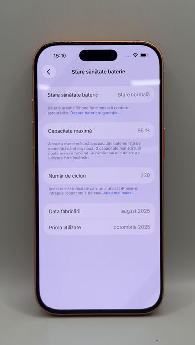 iPhone 17 Pro Cosmic Orange 256GB Baretie 95%