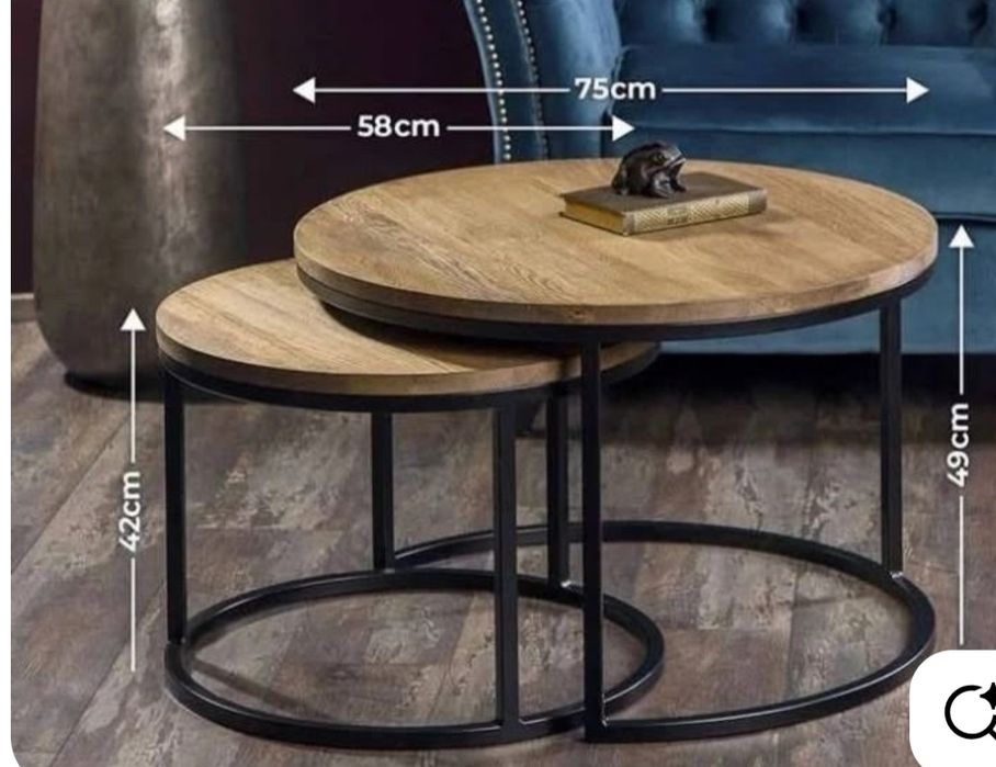 Loft mebel jurnalniy stol