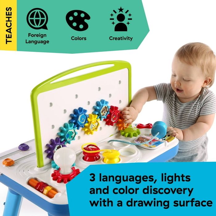 Masuta de activitati Curiosity Table, +1 an, Baby Einstein