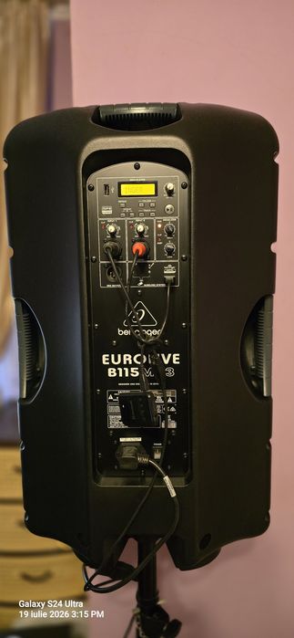 Boxă Activă Behringer Eurolive B115MP3,USB +BLUETHOOT