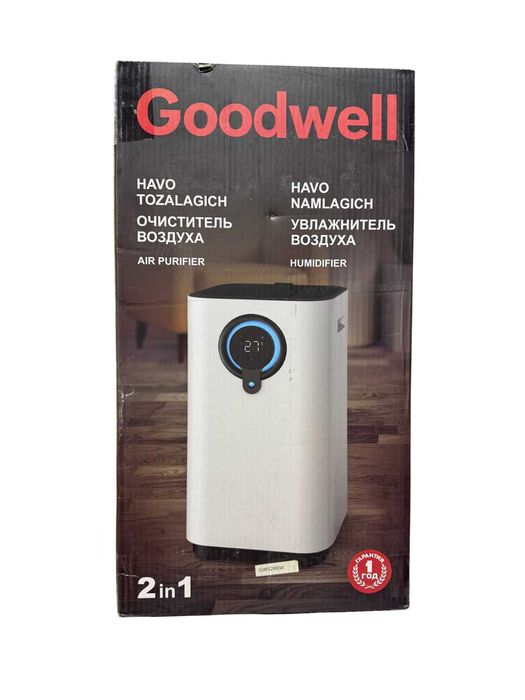 Очиститель и увлажнитель воздуха Goodwell 2в1 с гарантией 1 год!
