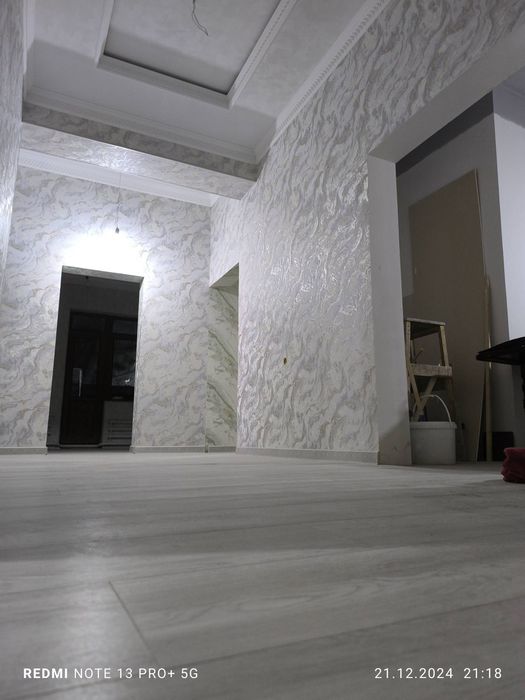 Malyarka qilamiz. Aboy yopishtirish 30 ming - 60 minggacha