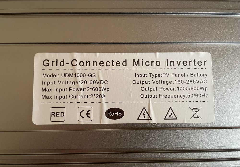 Соларен Микро инвертор с ограничител 1000w