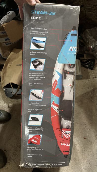Caiac Aqua Marina Steam 312