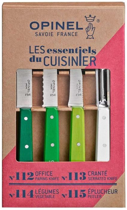 Opinel Франция комплект неръждаеми INOX ножове Опинел