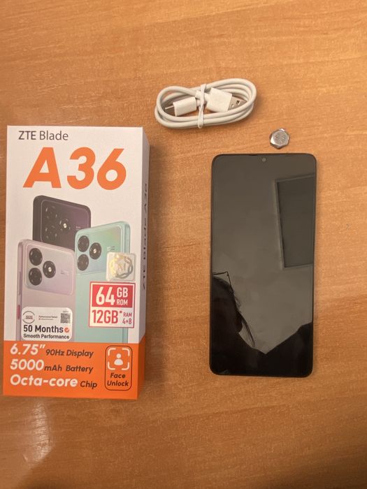 ZTE Blade A36 64GB Black