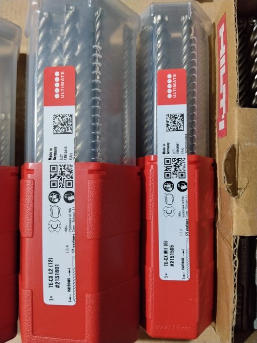 Hilti свредла, секачи и лопатки